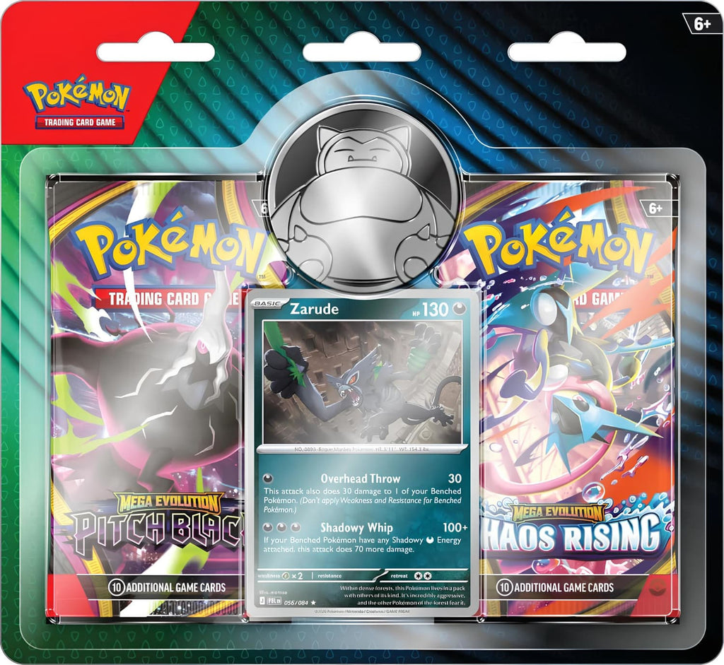 Pitch Black 2 pack Blister