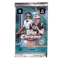 2025 Topps Chrome Football Hobby Pack