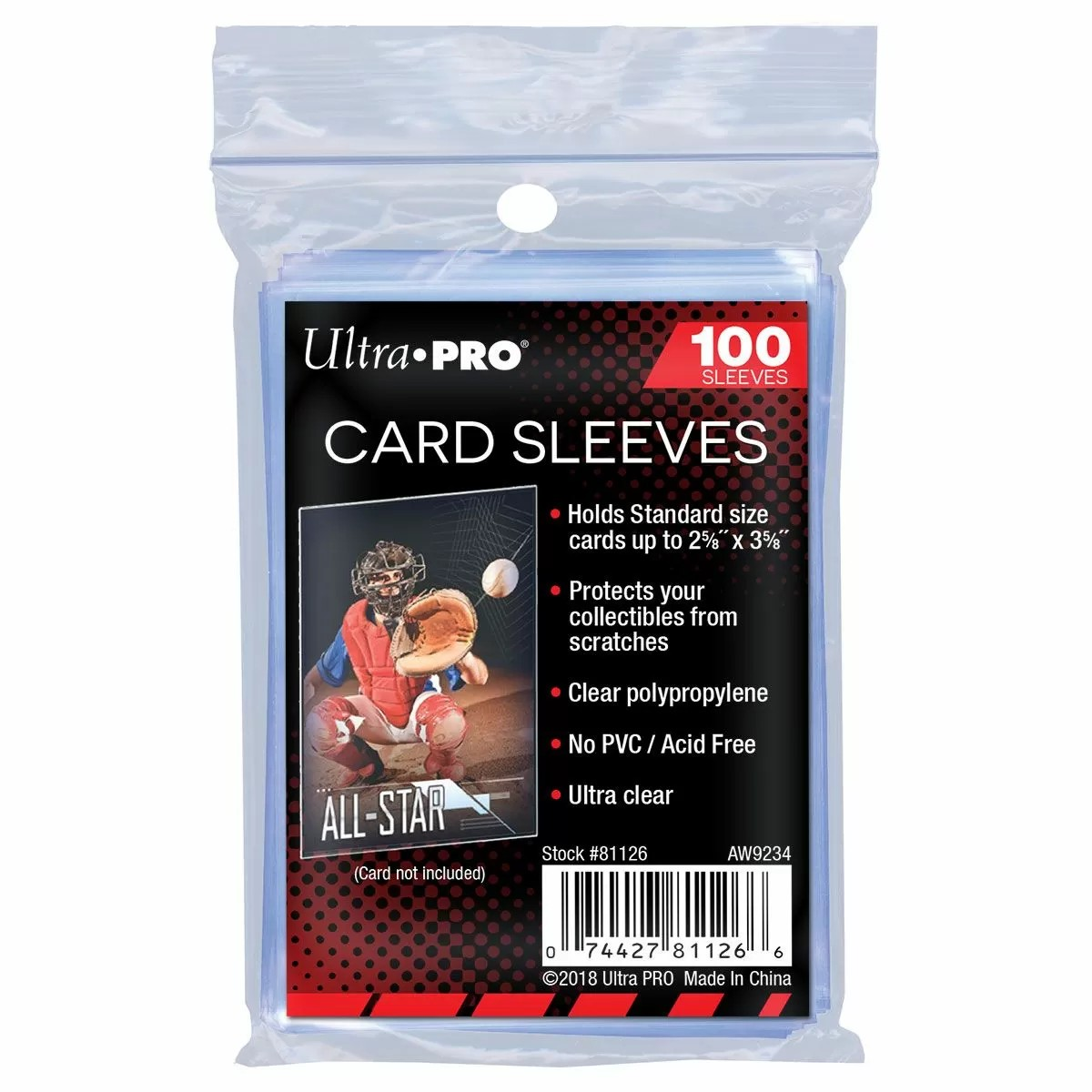 Case of Ultra Pro Sleeves