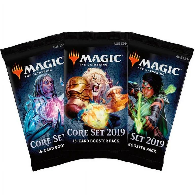 Wizards of the Coast Magic Gathering Cards Core Set 2019 Booster Pack