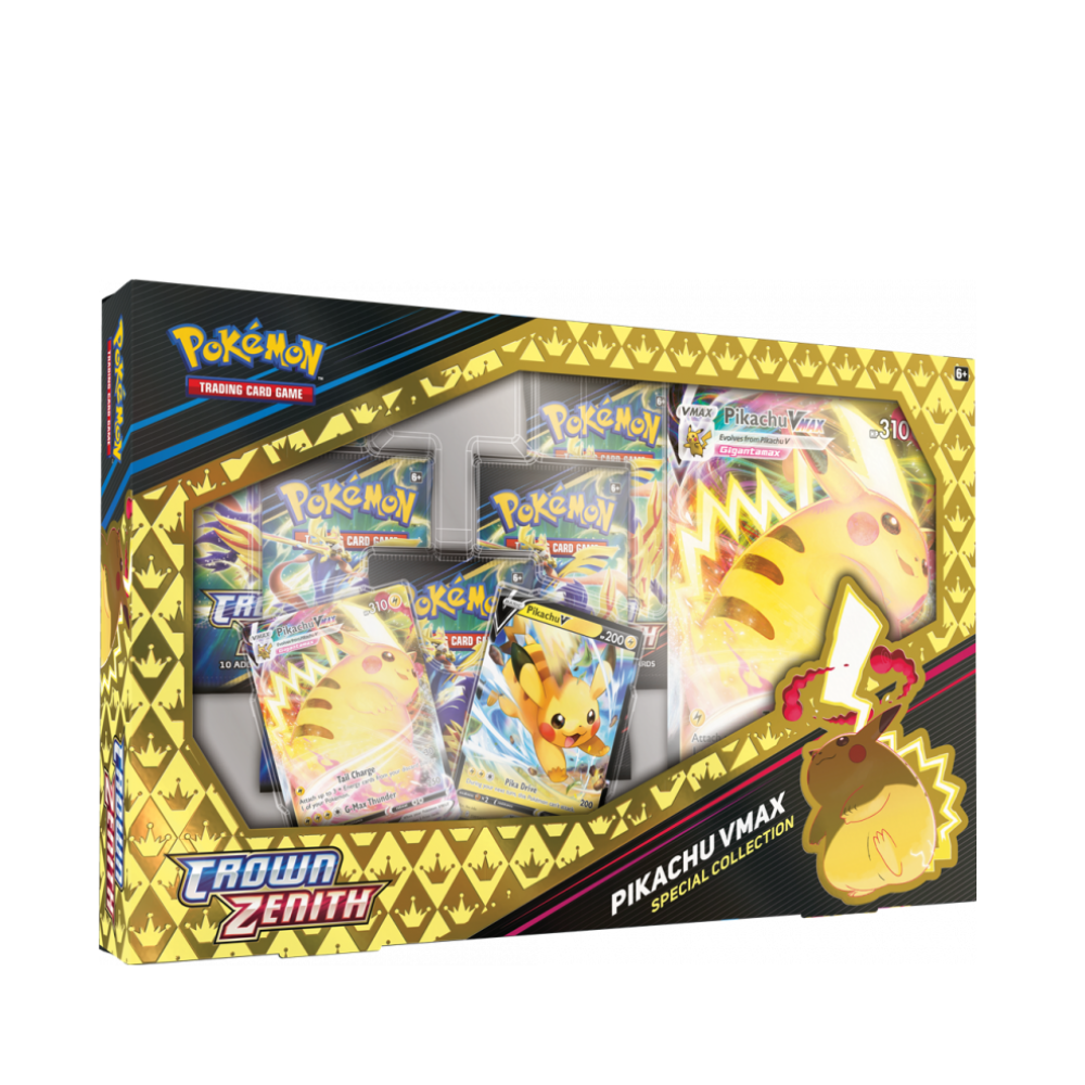 Pokemon Pokémon Crown Zenith Special Collection Box Pikachu VMAX