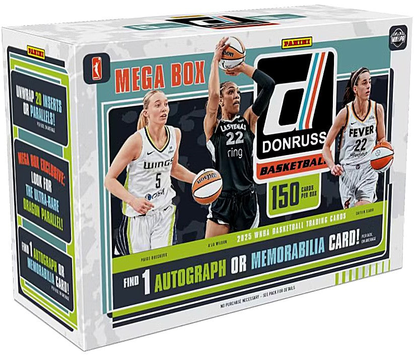 2025 Panini Donruss WNBA Mega Box