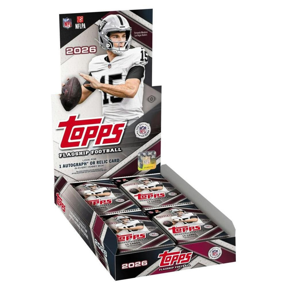 2026 Topps Football Flagship Hobby Box