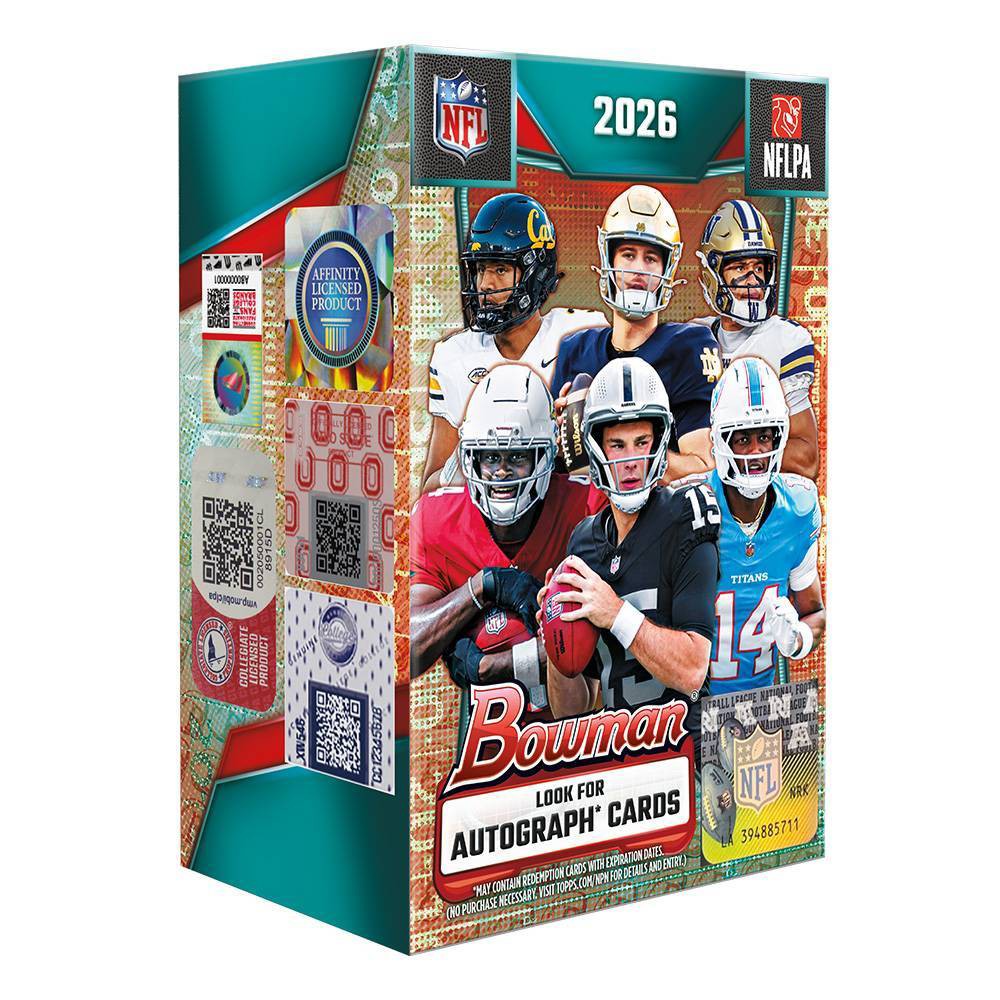 2026 Topps Bowman Football Blaster Box