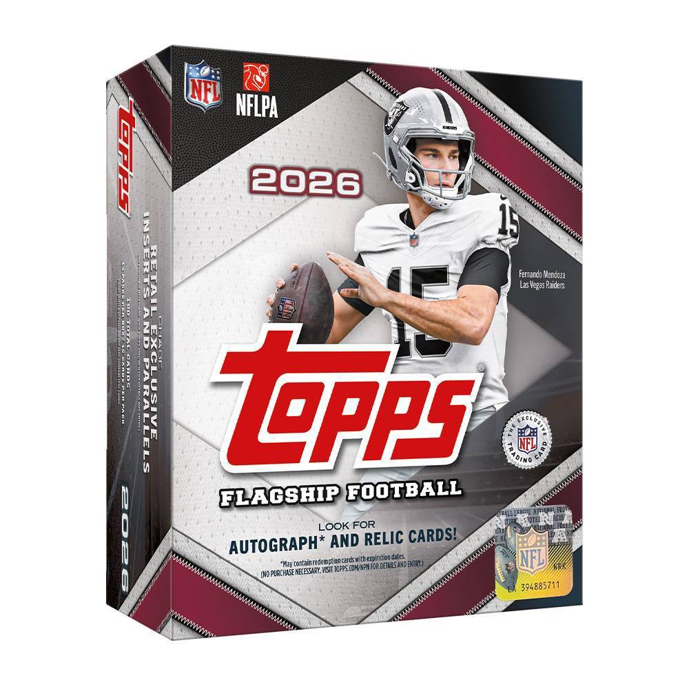 2026 Topps Flagship Football Mega Box