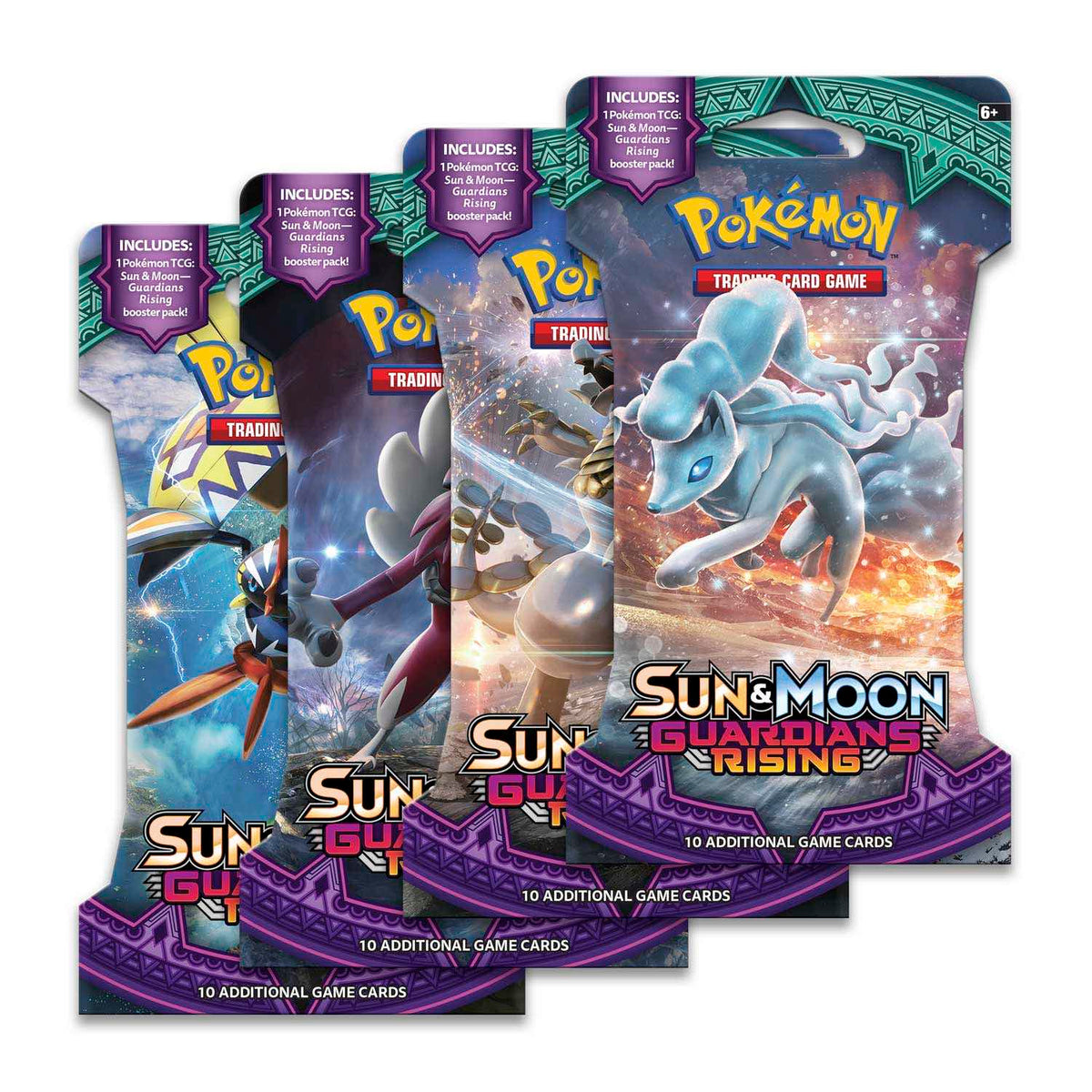 Sun & Moon Guardians Rising Sleeved Booster Pack