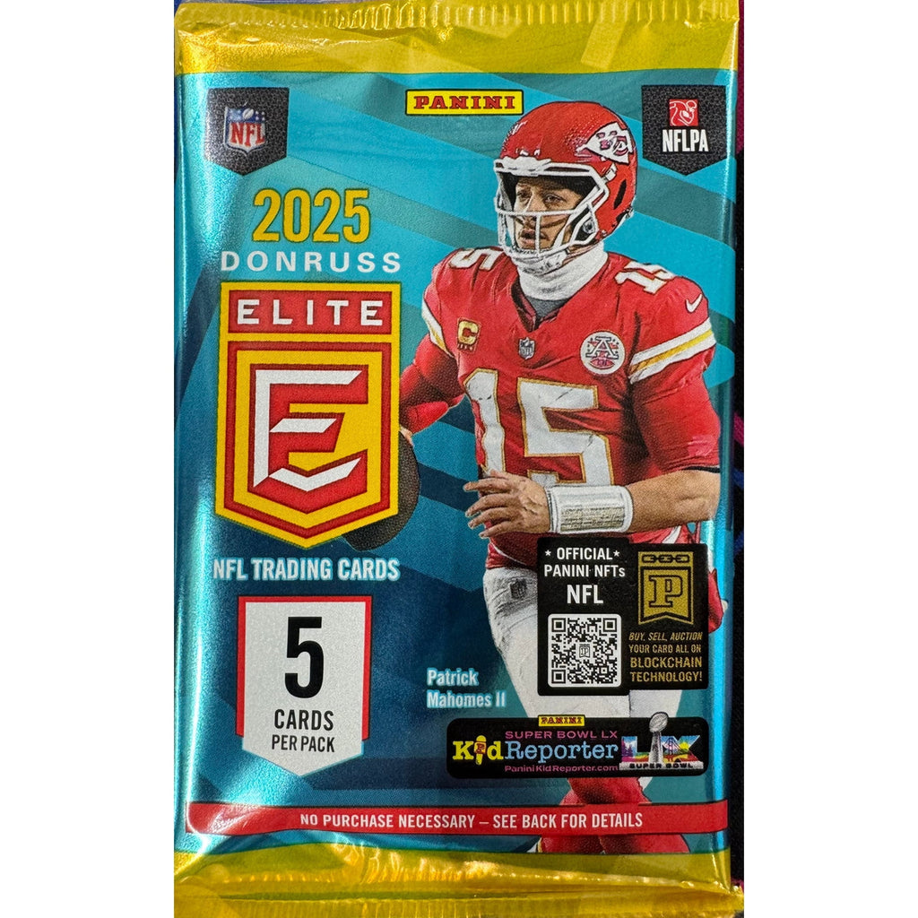 2025 Panini Donruss Elite Football Hobby Pack