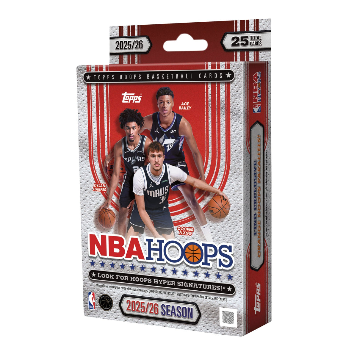 2025 Topps NBA Hoops Hanger Box