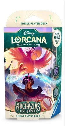 Disney Lorcana Archazla's Island Jafar & Iago Starter Deck