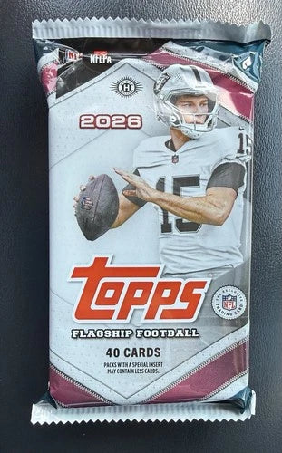 2026 Topps Football Flagship Jumbo Packs